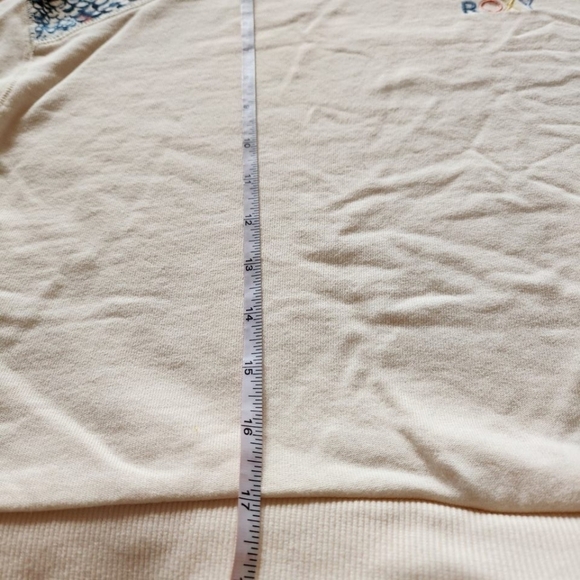 Roxy Marine Blue Crew Neck Sz. M Sweatshirt - Picture 9 of 9